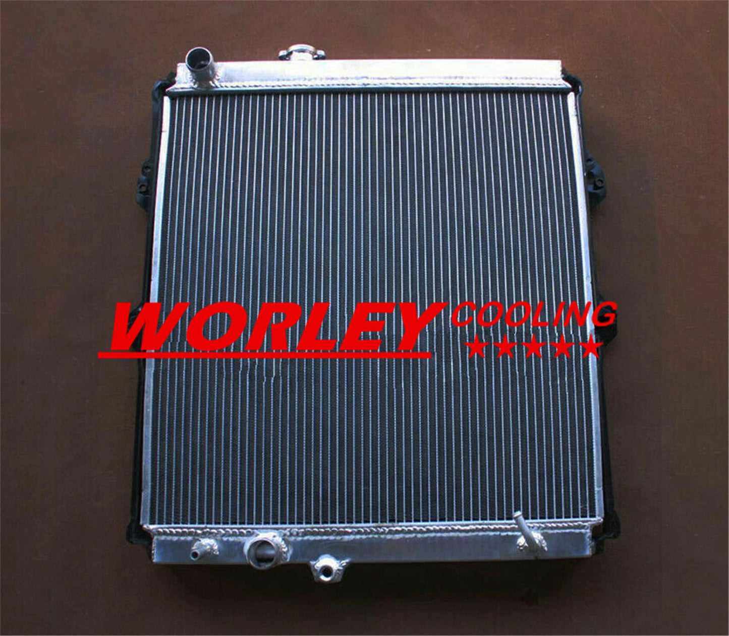 4 Row Aluminum Radiator for Toyota Hilux VZN167 V6 3.4L (1997-2004)