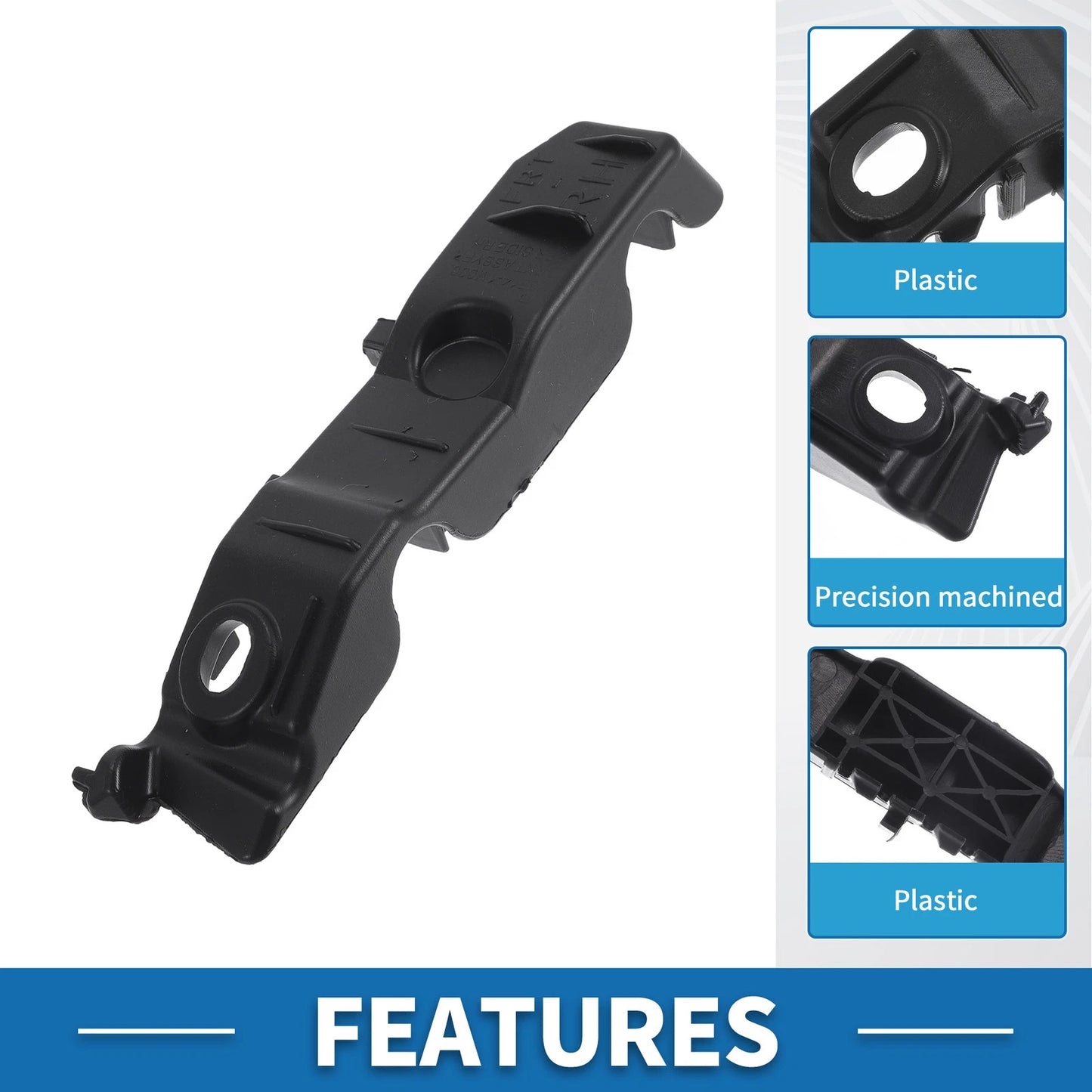 Right Front Bumper Retainer Bracket for Kia Forte (2010-2013)