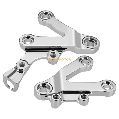 Footrest Footpeg Brackets for Kawasaki Ninja ZX-6R ZX-9R ZZR600 (1998–2008)