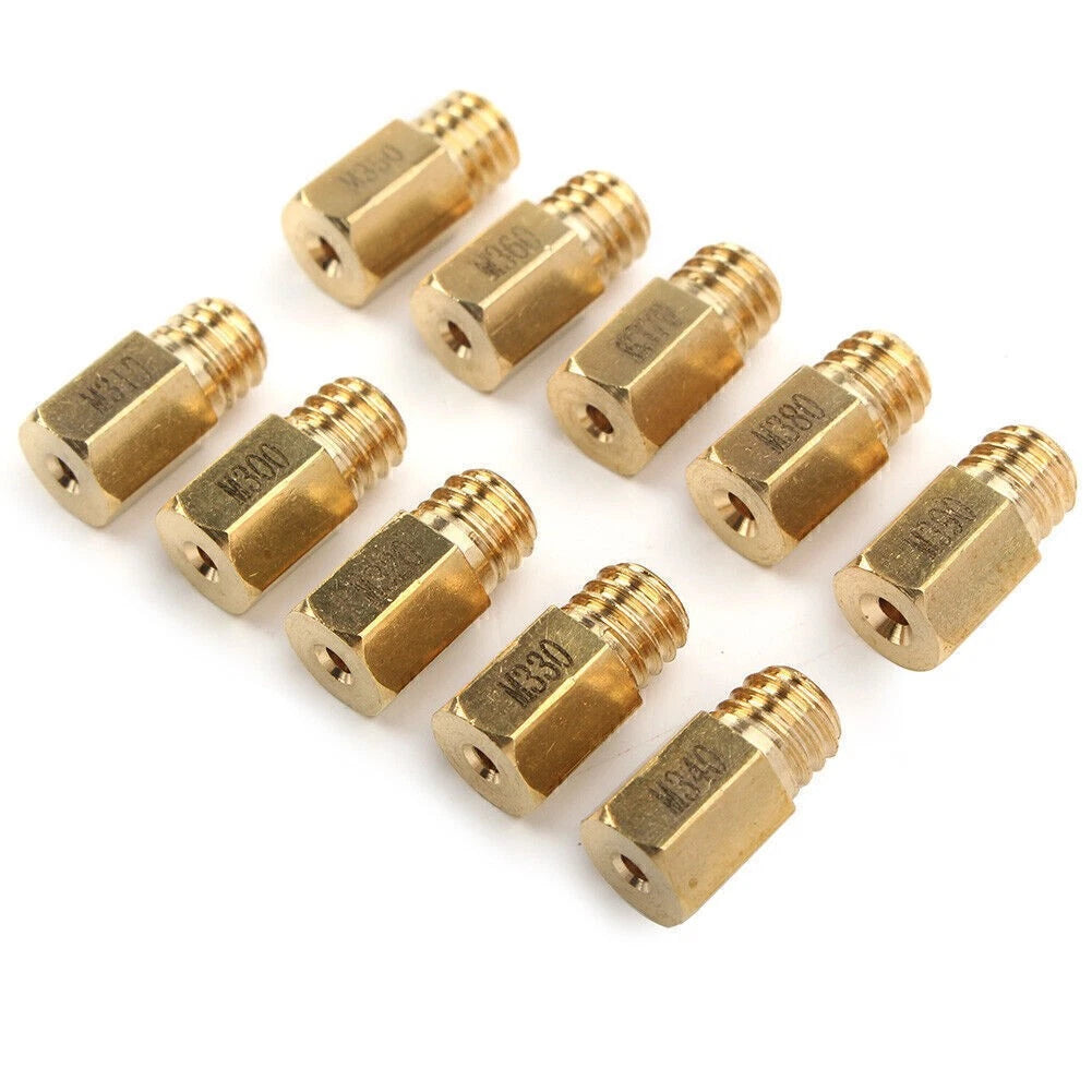 Mikuni VM TM TMX Carburetor 300-390 Set 10 x Hex Style Main Jets for Make & Model