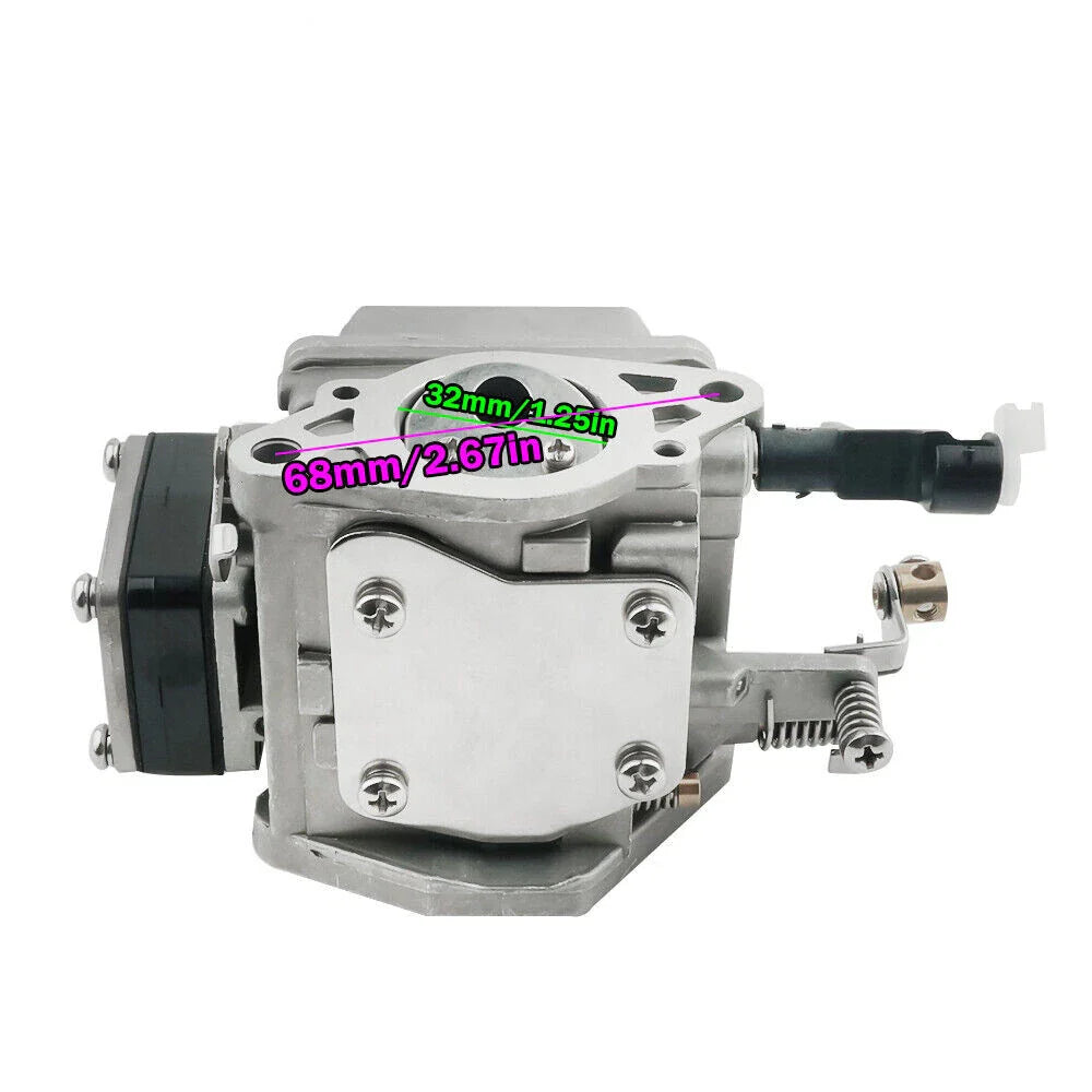 Carburetor for Yamaha 2-Stroke 9.9/15HP Outboard Motor (63V Series)