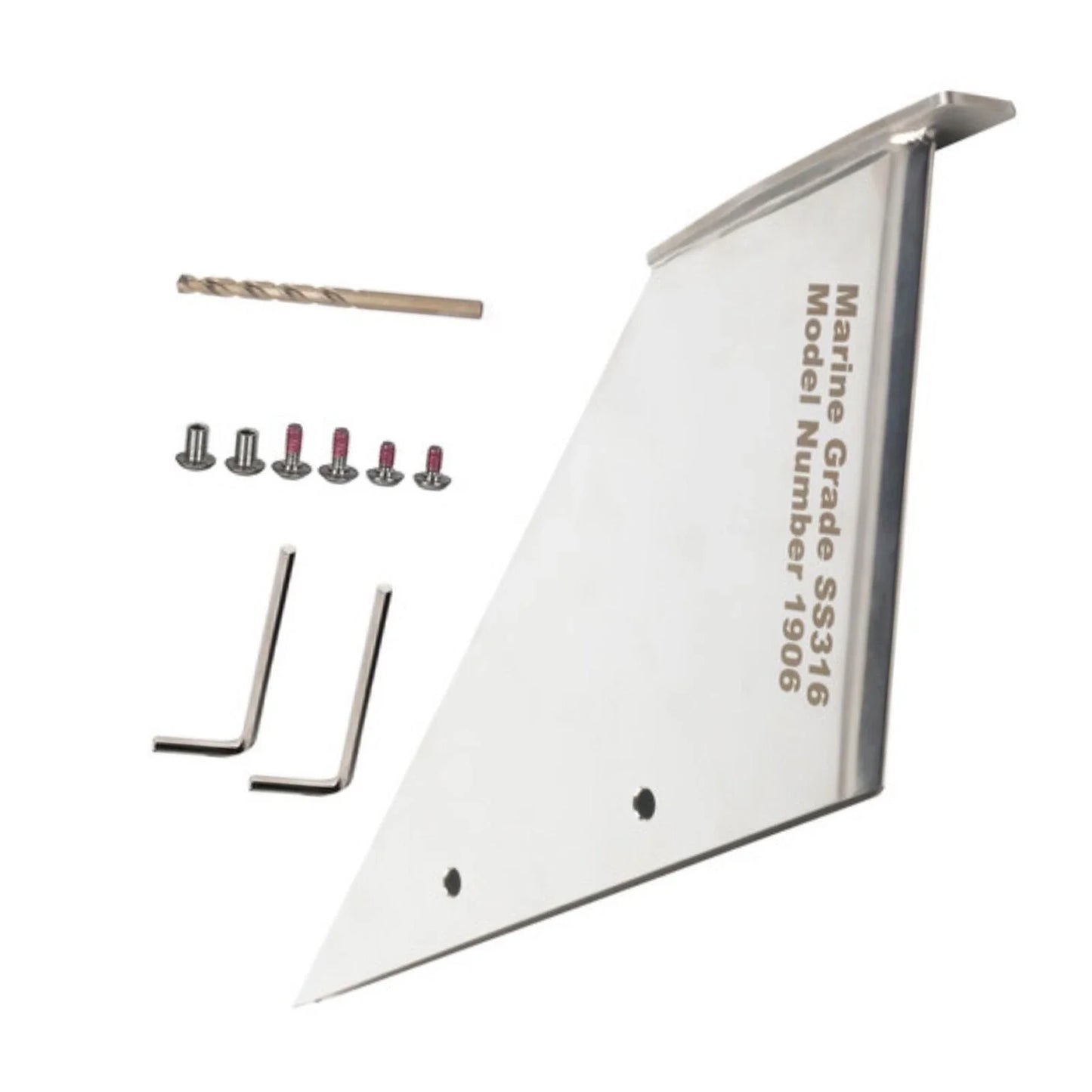 Skeg Guard Skeg Protector for Mercury/Force, Stainless Steel