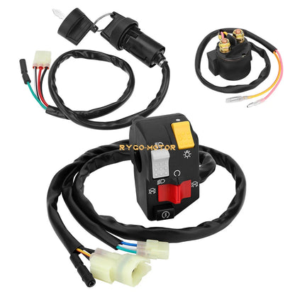 Handlebar Key Starter Relay Switch for Honda TRX250EX Sportrax (2006–2007)