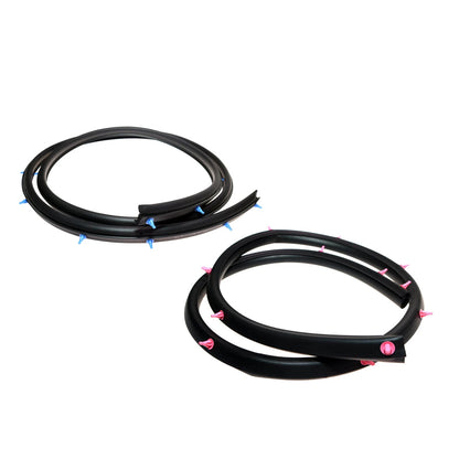 Front Rear Door Weatherstrip Set for Nissan Sylphy Almera Pulsar 2000-2006