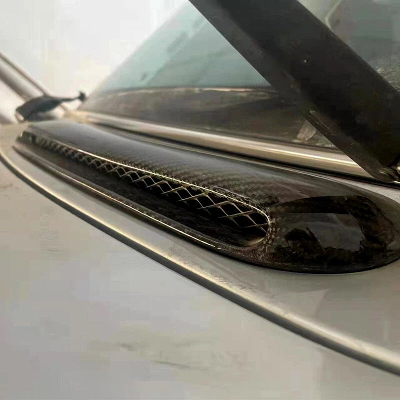 Carbon Fiber Front Hood Air Vent Grille Kits Fit for Mini Cooper R50 R52 R53