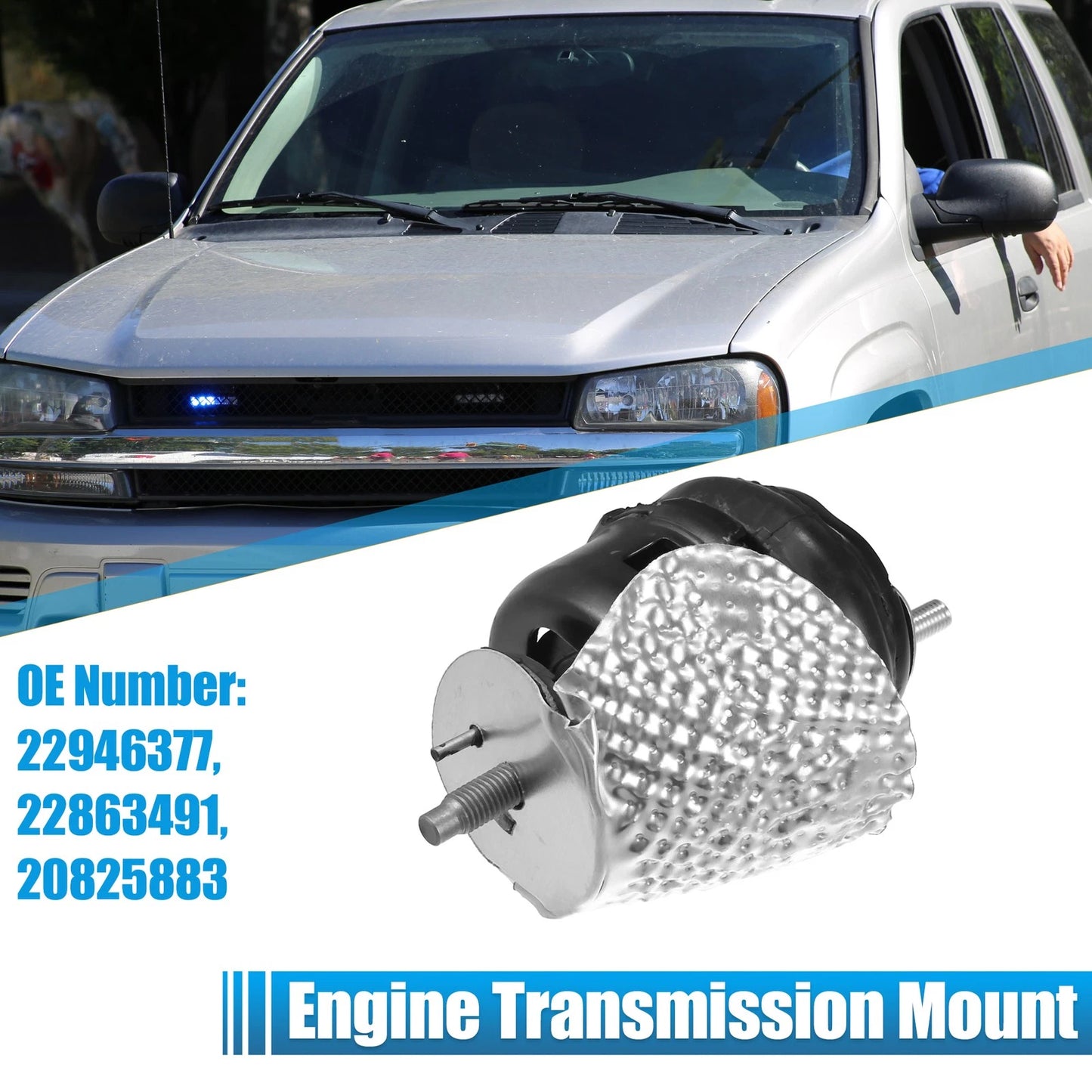 3 x Rear Engine Motor Transmission Mount for Chevrolet
