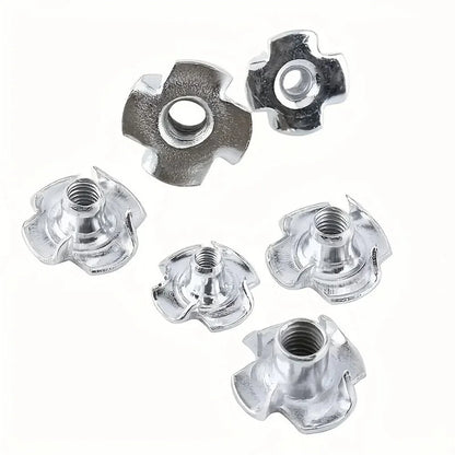 90Pcs Carbon Steel T-Nuts Assortment M3 M4 M5 M6 M8 for Various Applications