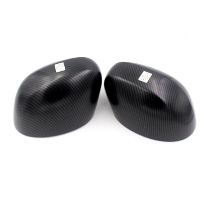 RHD Carbon Look Add-on Side Mirror Cover Caps for Mini F Series LCI 2020+