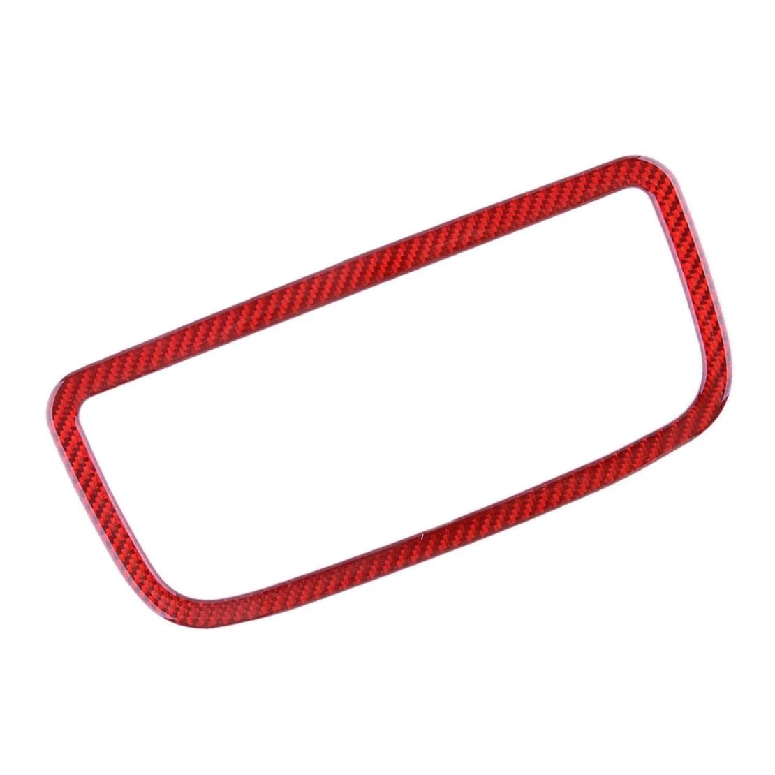 Red Carbon Fiber Reading Light Lamp Panel Cover Trim for Honda Civic