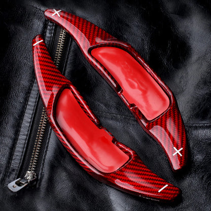 2 x Carbon Fiber Shift Paddle Extensions for AMG A45 C63 E63 S65 (2012-2023)