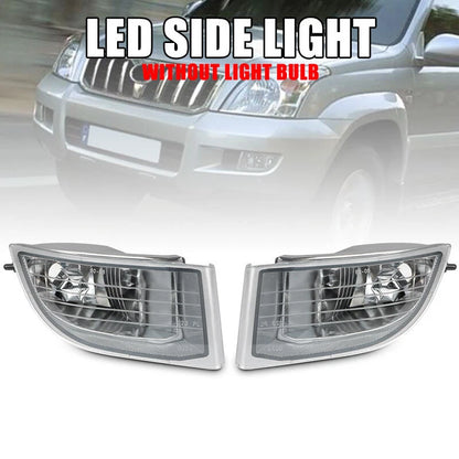 2 x Front Bumper Fog Lights for Toyota Land Cruiser Prado FJ120 (2002–2009)