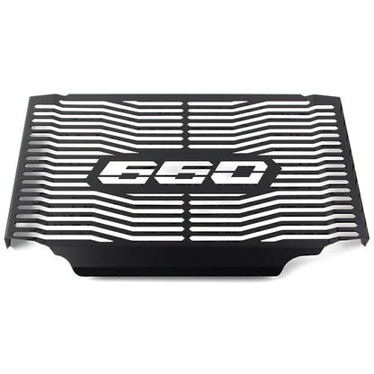 Black Radiator Grille Guard Cover for Trident 660 (2021-2022)