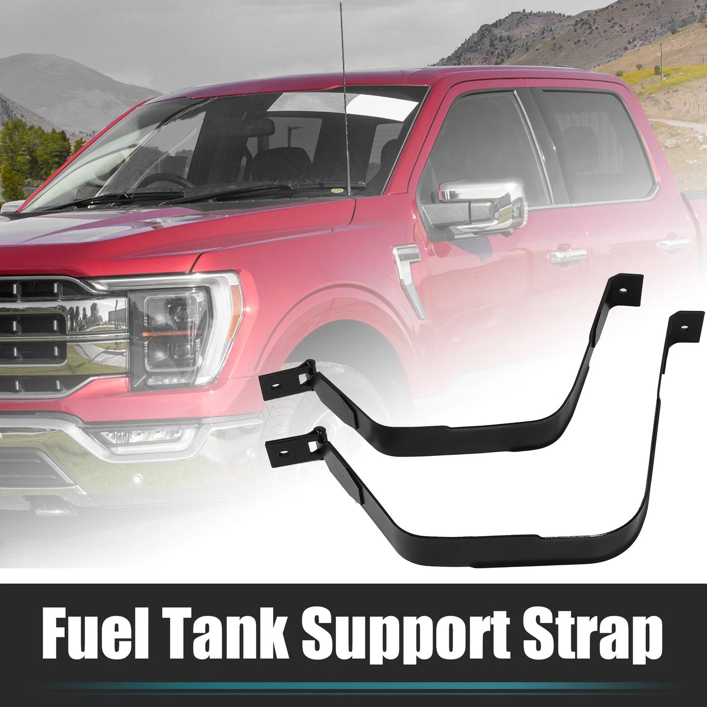 Fuel Tank Straps Set for Ford F-250 Super Duty (1999-2010)