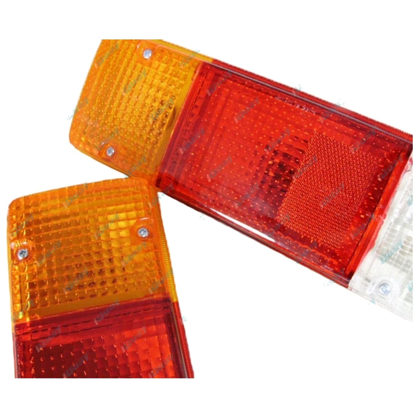 Trayback Ute Tail Lights 2 x Round for Toyota Landcruiser 70 75 78 85 (2016)