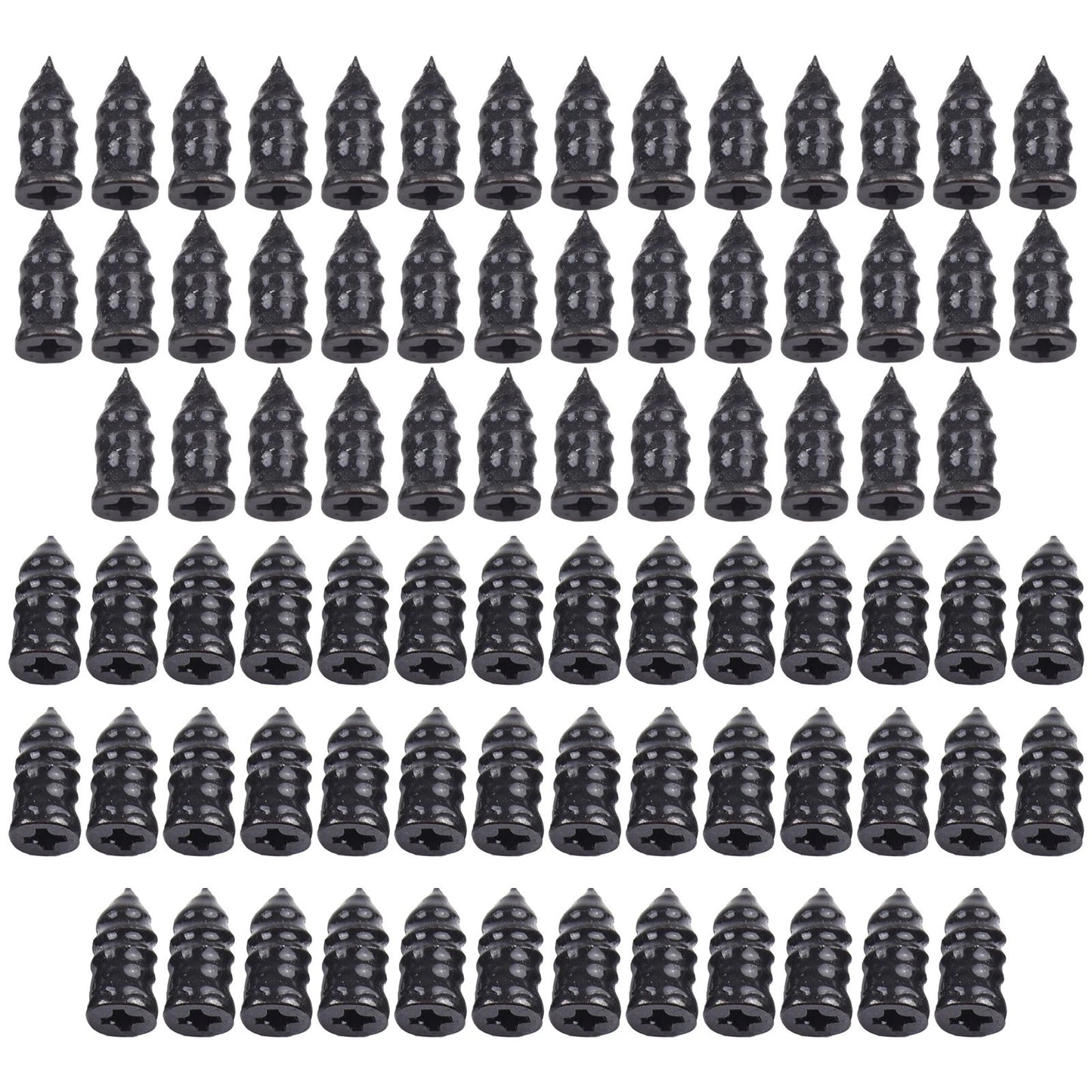Reliable Rubber Tire Screws 80PCS Capsule Packaging for Long lasting Repairs