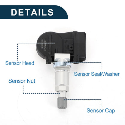 Tire Pressure Sensor 1 x TPMS for Land Rover LR2 (2008-2015)