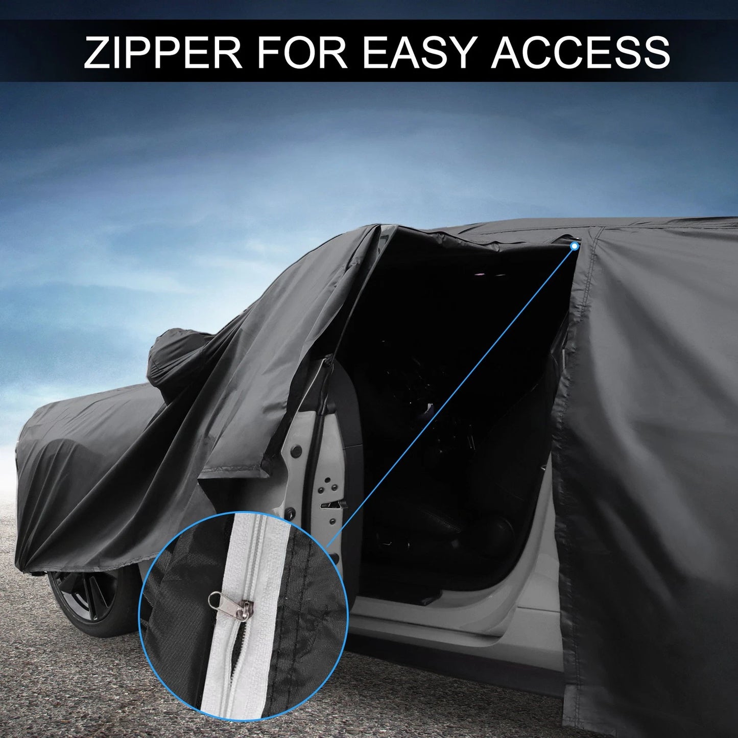 Waterproof 210D-PU Car Cover for Lexus LX (2008-2021)