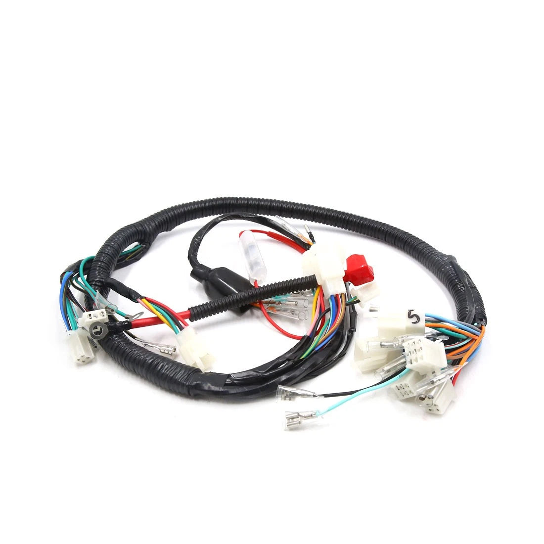 Handlebar Light Control Switch Set for GY6 125W Wire Harness for Motorcycle GY6