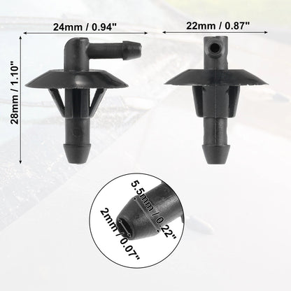 Windshield Wiper Washer Nozzle for Dodge Sprinter 2500 (2002-2018)