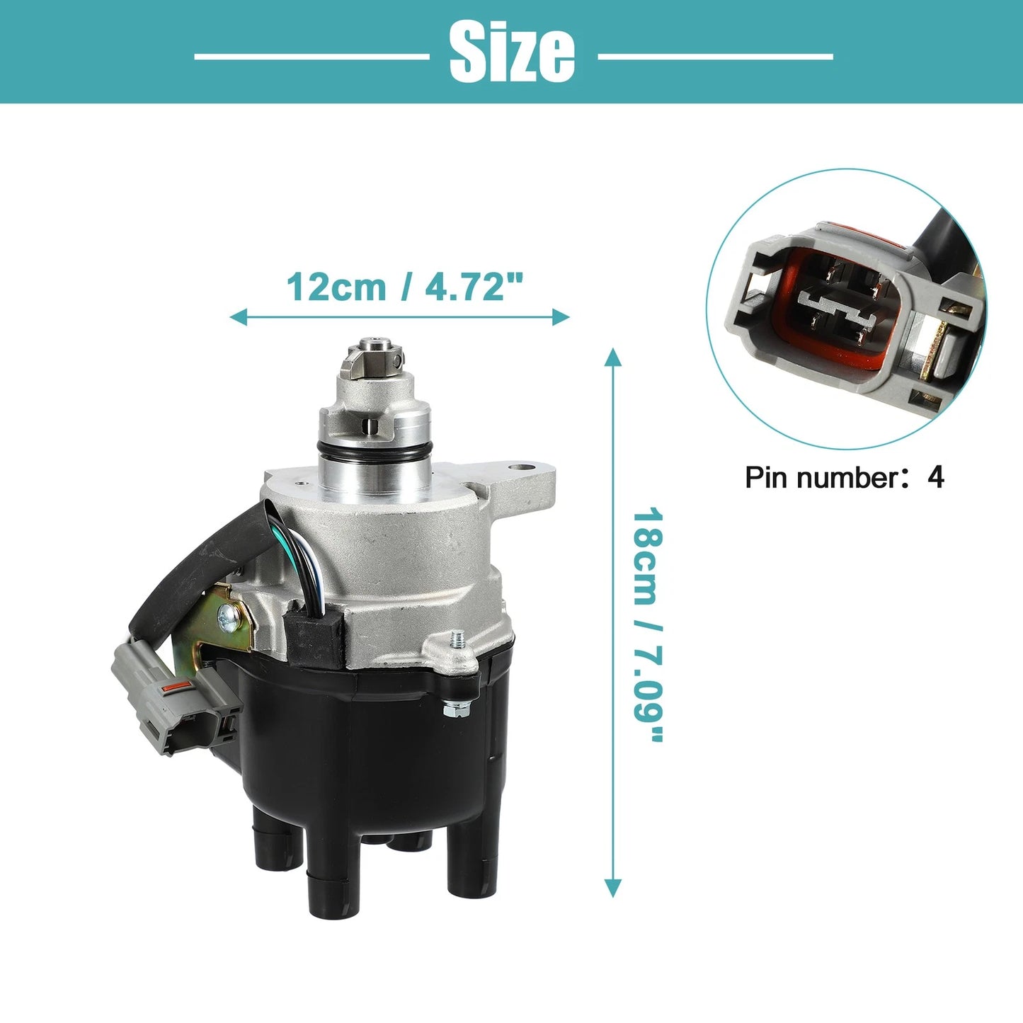 Ignition Distributor for Toyota Corolla 1.6L 1.8L (1996-1997)