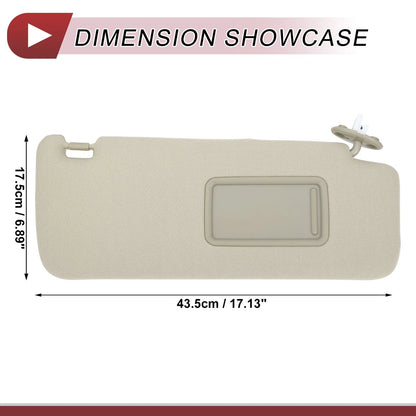 Car Sun Visor for Toyota 4Runner Right Passenger Side (2010-2023)