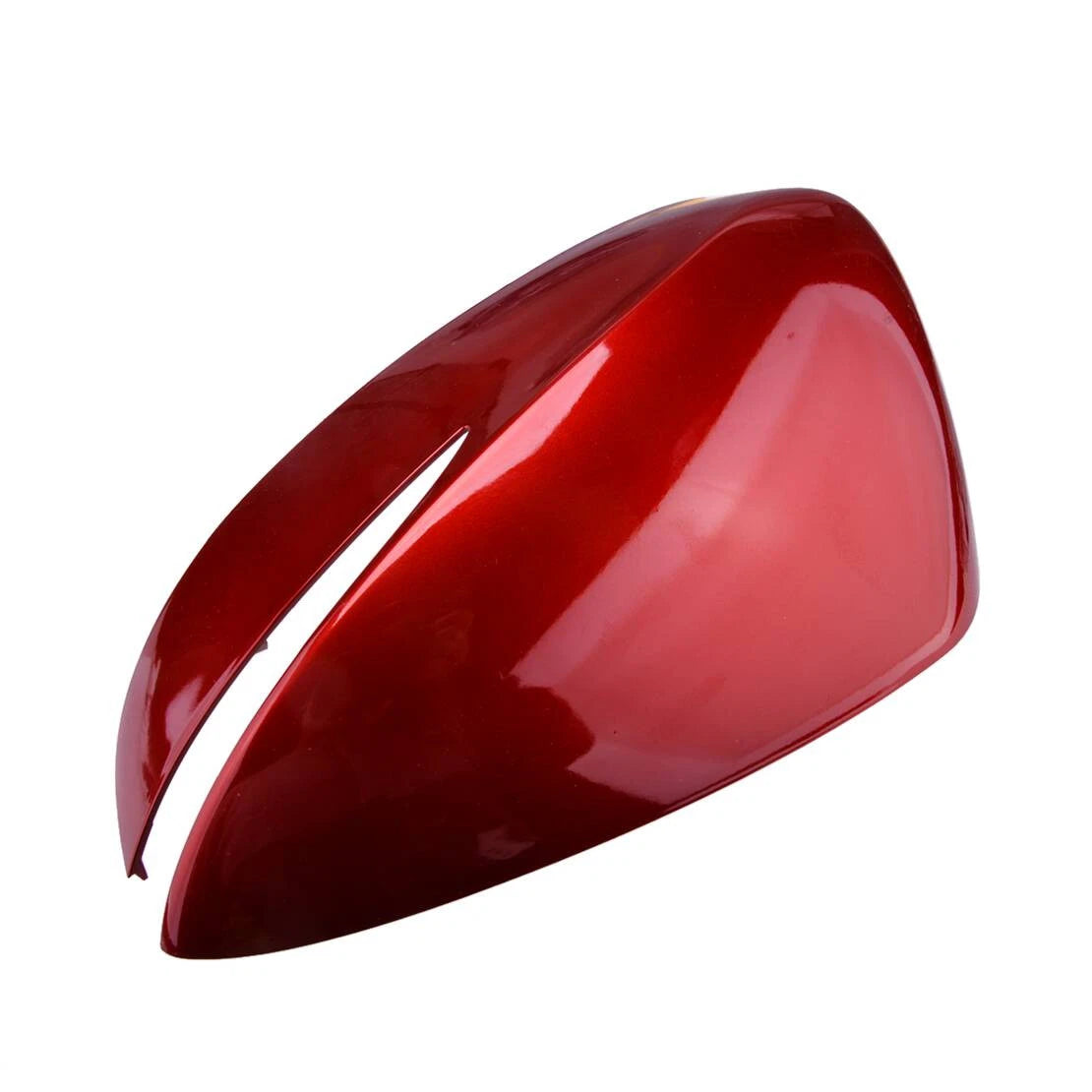 Red Left Side Wing Rearview Mirror Shell Cover for Mazda CX-5 (2015-2016)