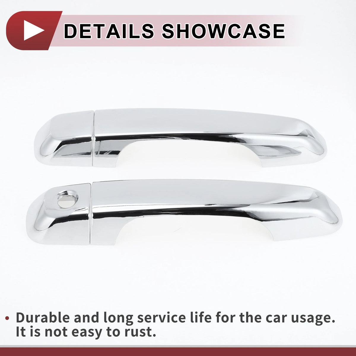 Car Door Handle Cover Set for Toyota Land Cruiser Prado (2003-2023)