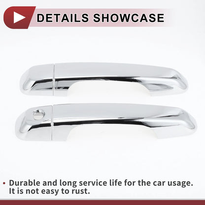 Car Door Handle Cover Set for Toyota Land Cruiser Prado (2003-2023)