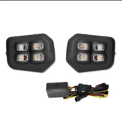 LED Fog Light Amber Turn Signal Lamps for Toyota Tacoma (2016-2022)