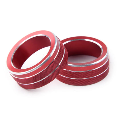 5x Inner Dash Button Circle Cover Frame for Honda Accord (2018-2019)