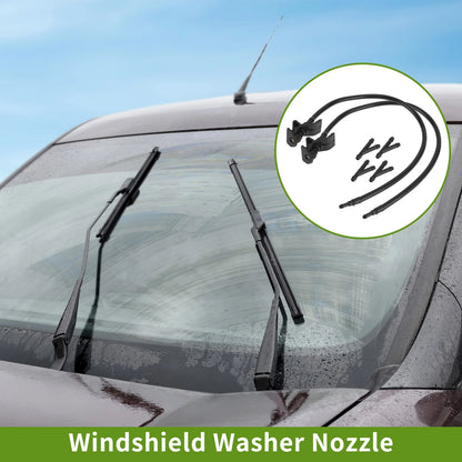 Windshield Washer Nozzle with Hose Connector for Ford (2015-2023)