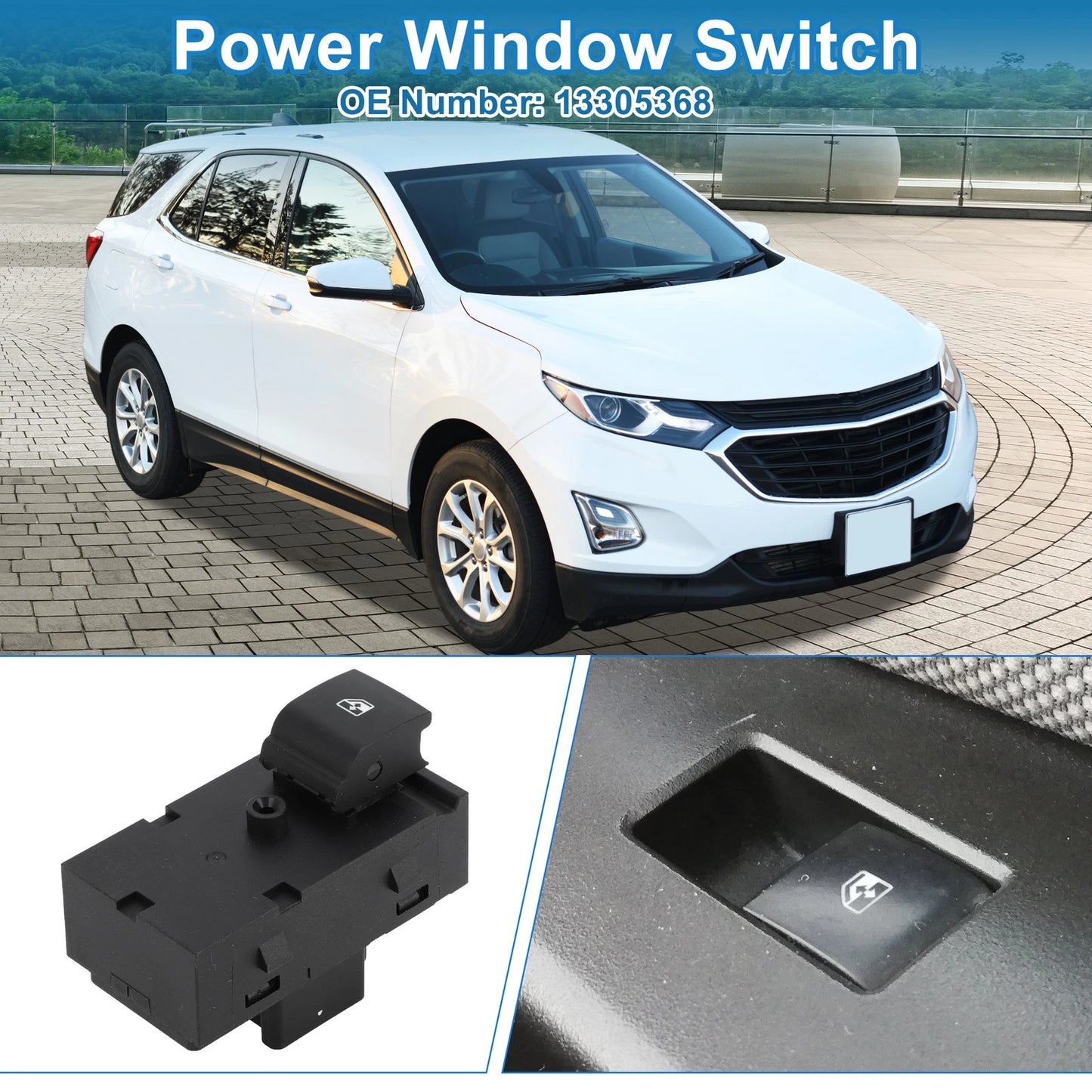 Rear Side Power Window Switch for Chevrolet Cruze Equinox Volt