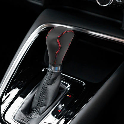 Nissan Versa Gear Shifting Knob Cover Trim 2013-2016 Black Red