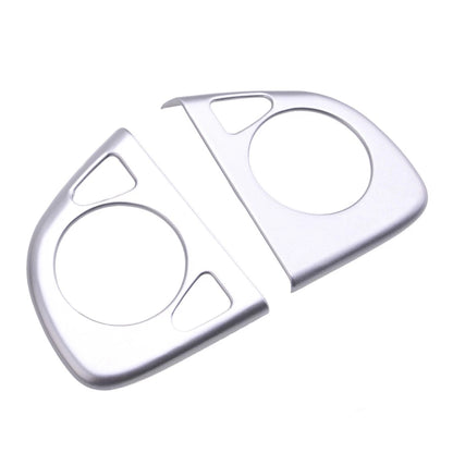 2 x Car Chrome Steering Wheel Knob Covers for Honda CR-V (2012-2016)