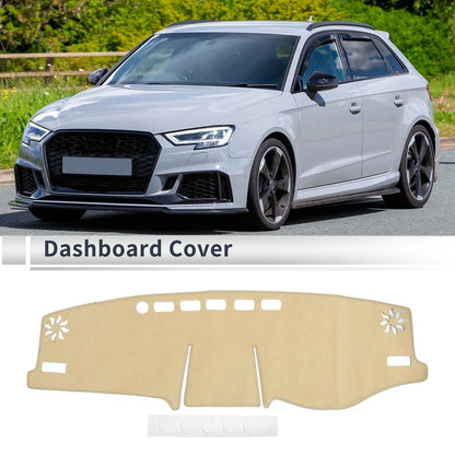Dash Cover Mat Beige Sun Protector Pad for TOYOTA RAV4 XA50 (2020–2024)
