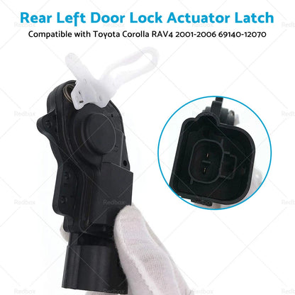 Rear Left Door Lock Actuator for Toyota Corolla, RAV4 (2003-2018)