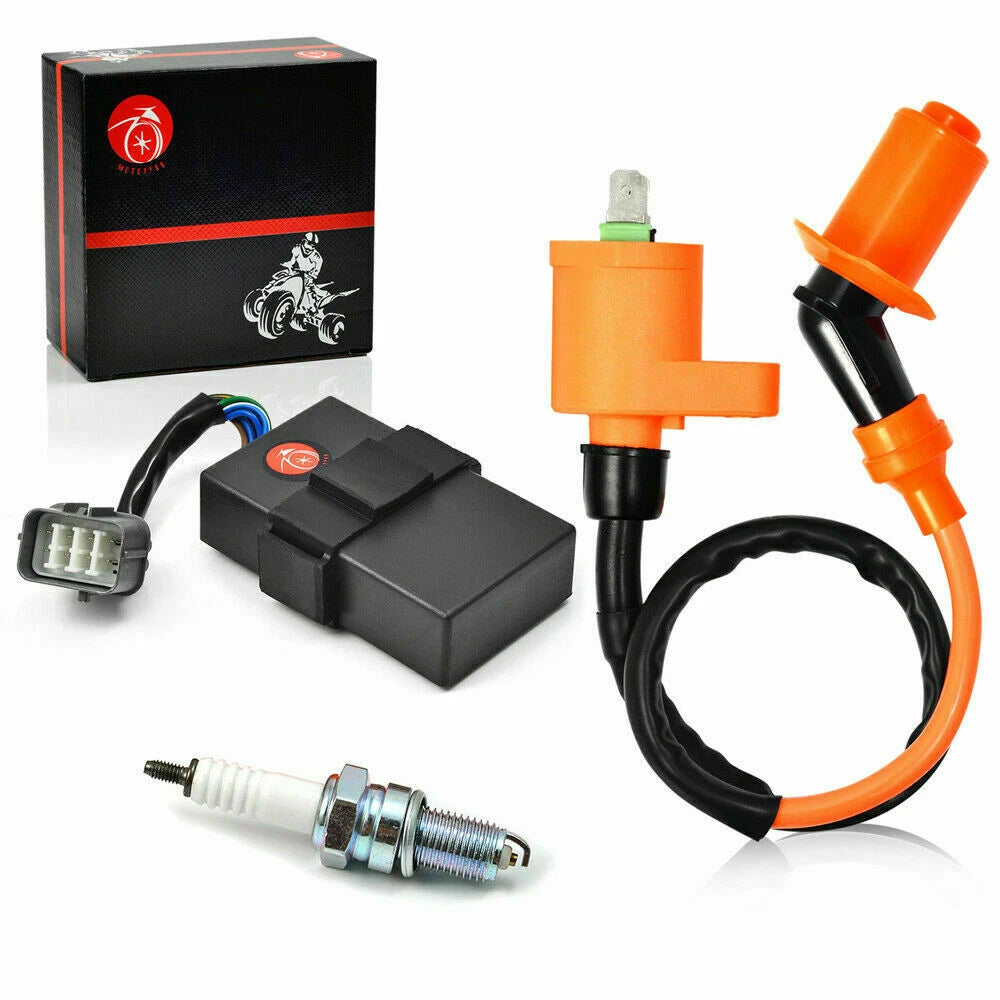 Ignition Coil CDI & Spark Plug for Honda FourTrax 300 TRX300 (1998–2000)