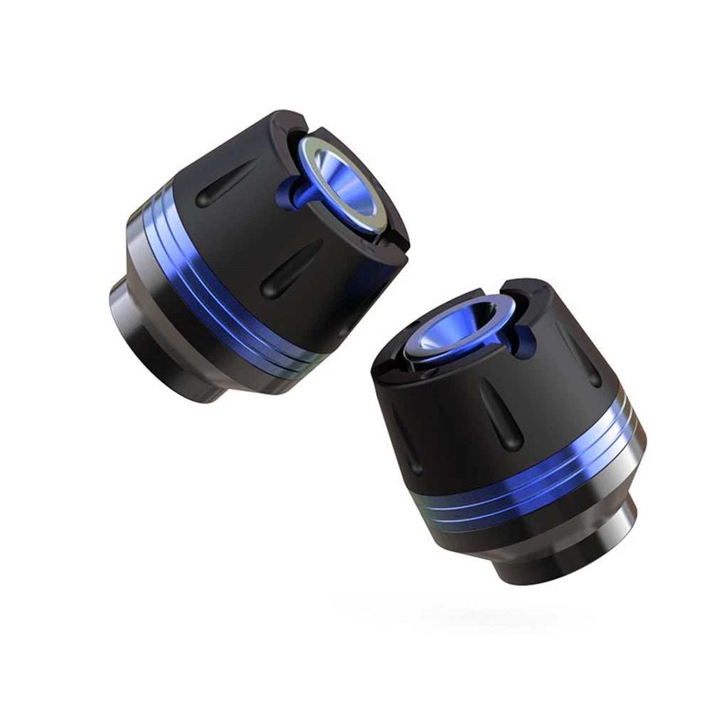 28MM CNC Motor Frame Slider for Universal Motorcycle - Blue