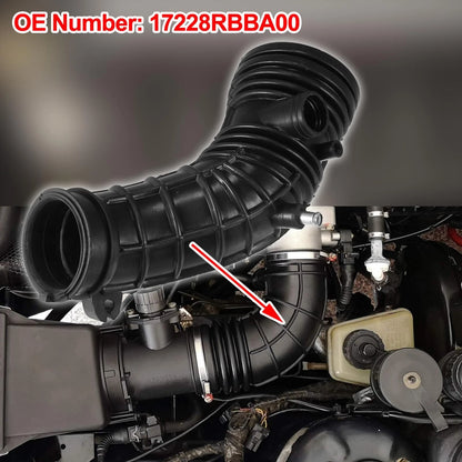 Air Duct Filtered Pipe Intake Hose Tube for Acura TSX (2006 - 2008)