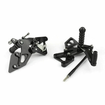 CNC Footrest System Footpegs Rear Set for 2014-2020 Yamaha YZF R25 R3 (2014-2020)
