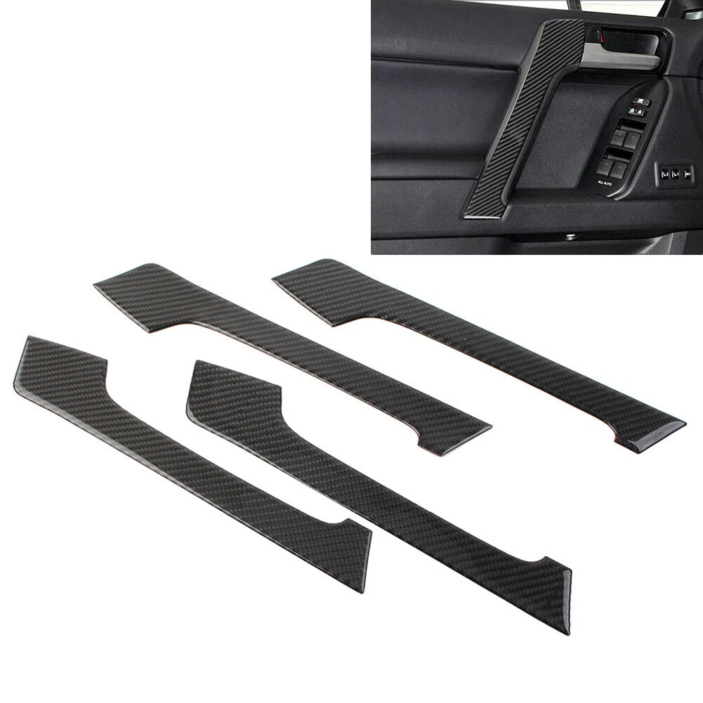 4 Pcs Interior Door Handle Trim for Toyota Land Cruiser Prado (2010-2018)