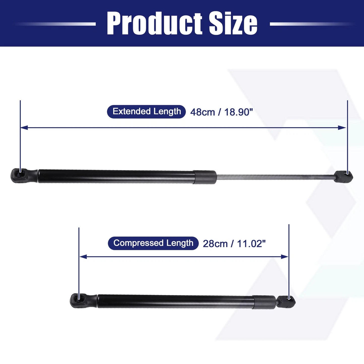 Rear Hatch Liftgate Gas Struts for Ford Focus II (2005-2011)