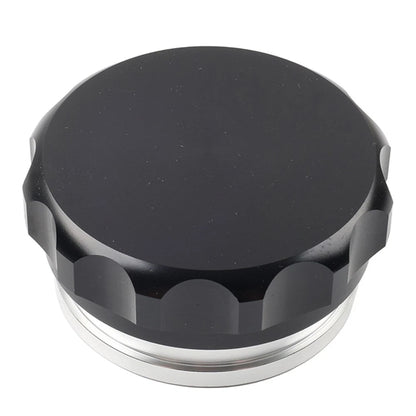 2.5" Black Aluminum Alloy Weld-On Filler Neck & Cap for Tank Cover