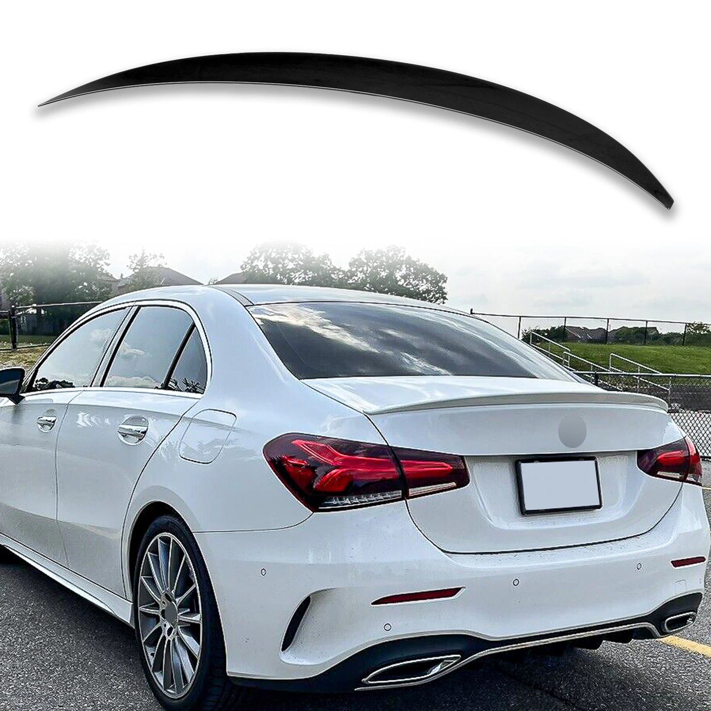 ABS Boot Spoiler for Mercedes Benz A-Class V177 (2018-2023)