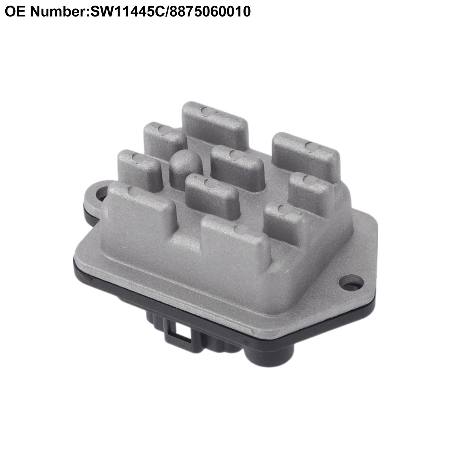 Blower Motor Resistor for HVAC (SW11445C) - Plastic/Metal (1 Pc)