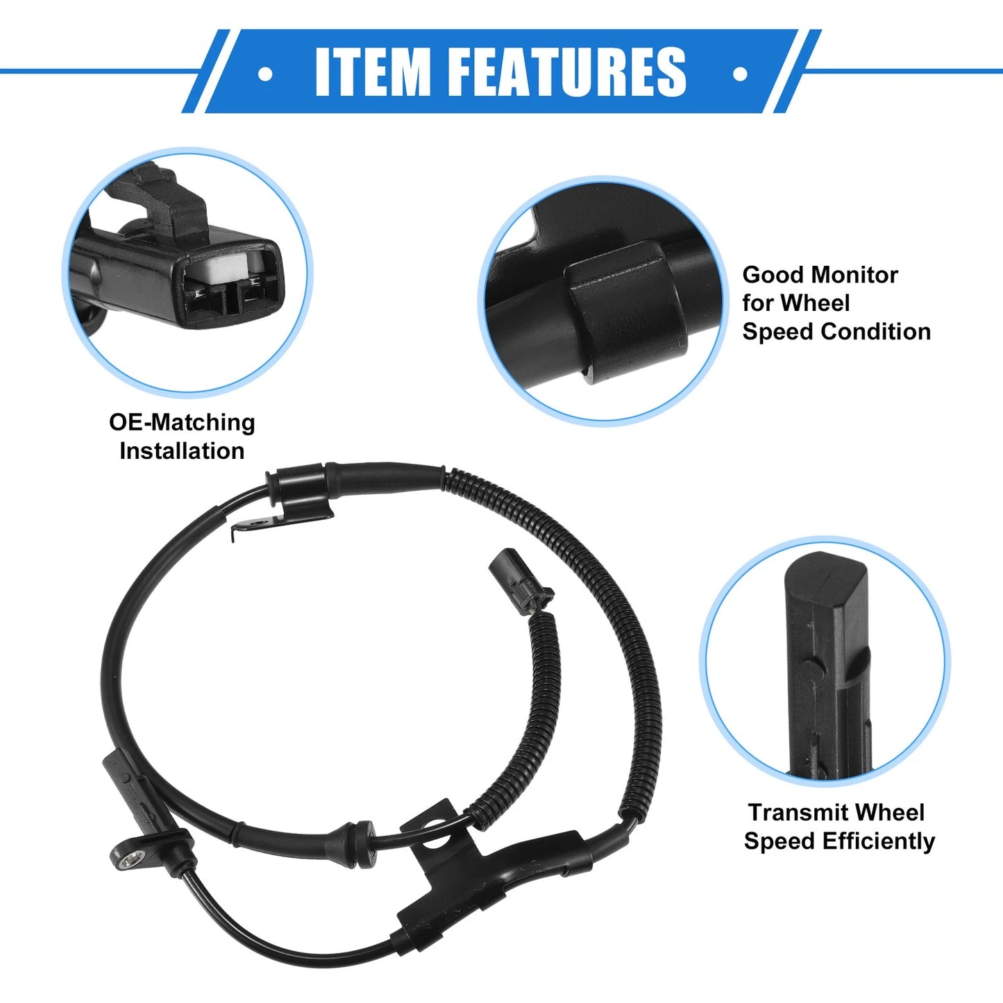 ABS Wheel Speed Sensor Front Right for Kia Sorento (2007-2009)