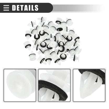 50 Pcs Door Trim Panel Push Clips Retainer for Chevrolet