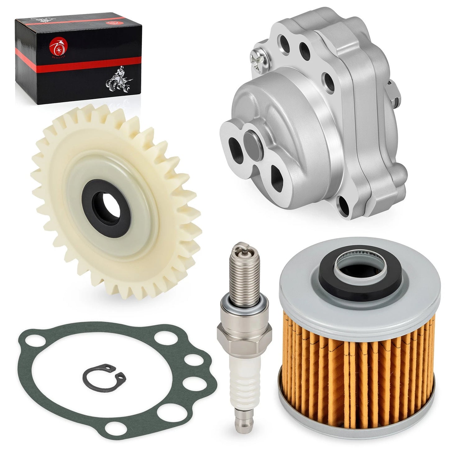 Oil Pump for Yamaha Raptor 700 (2006-2024) Oil Filter Gear Gasket