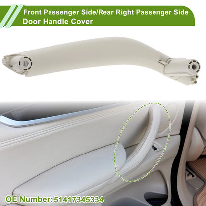 Door Panel Handle Pull Trim Cover for BMW X5 F15 (2014-2018) Gray White
