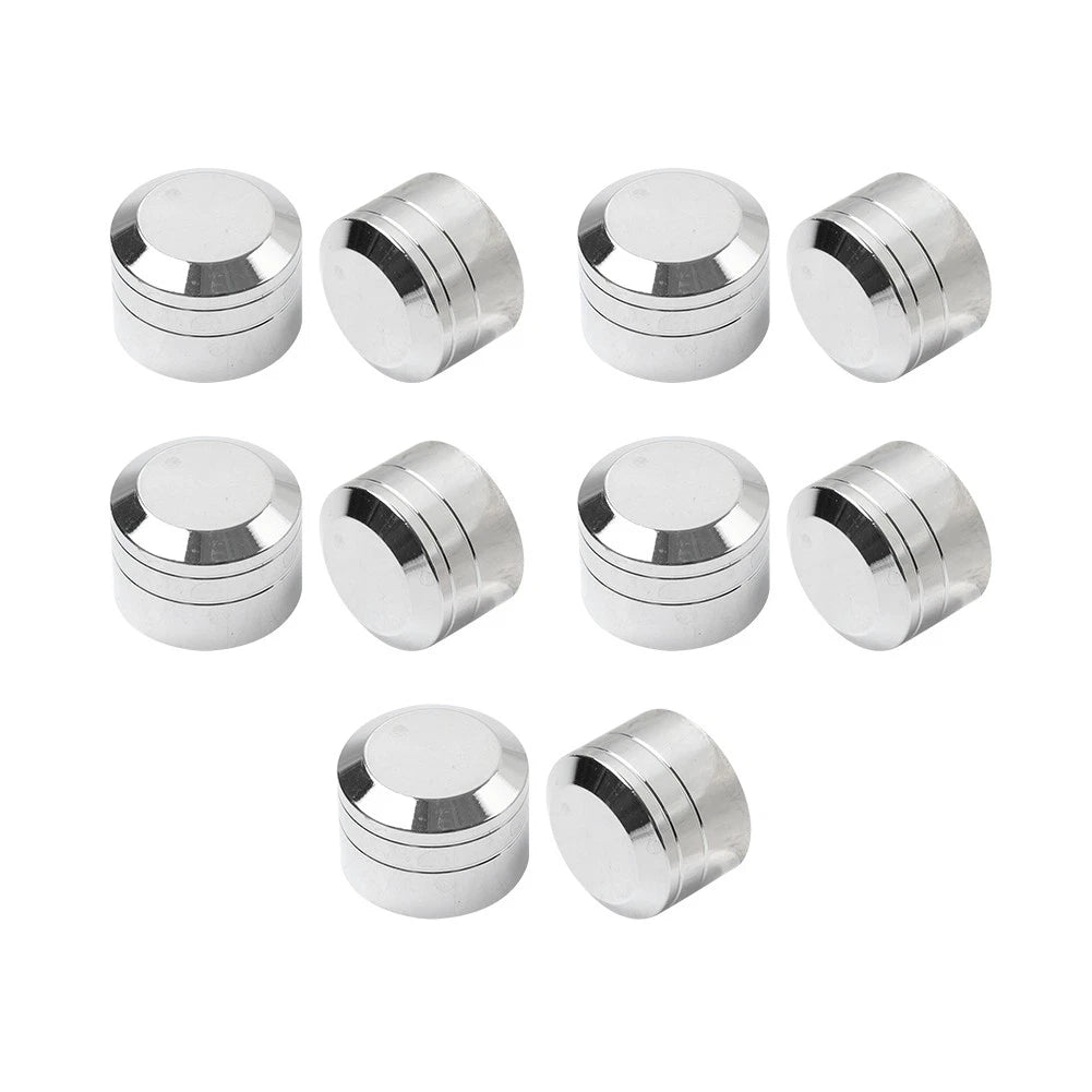 9mm-12mm Engine Screw Bolt Cover Caps Chrome for Harley Electra Glide, Road King